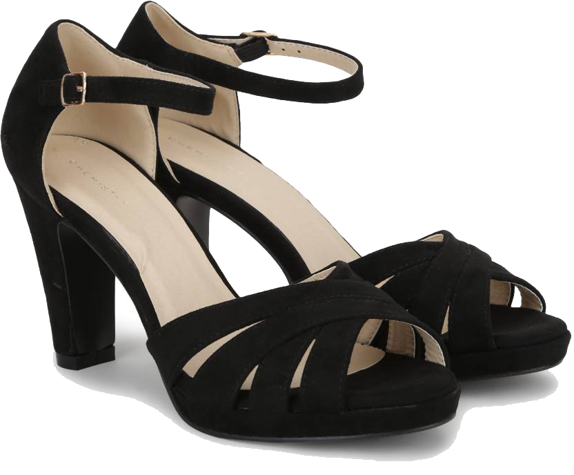Anand Women Black Heels